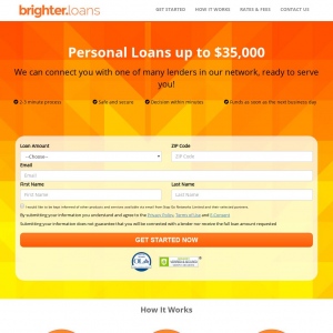 Brighter Loans - CPA | US 落地頁