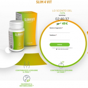 Slim4Vit landing page