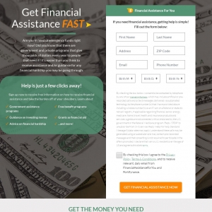 Financial Assistance For You |US 落地頁