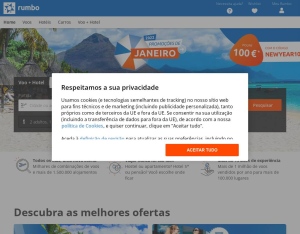 Rumbo PT landing page