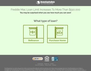 CPL - Home Equity Quiz (US) (Proof required) 落地頁
