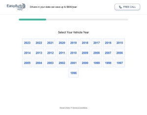 Easy Auto Policy - US - CPL landing page