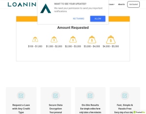 Loanin - US - Non-Incent (RevShare) 落地頁