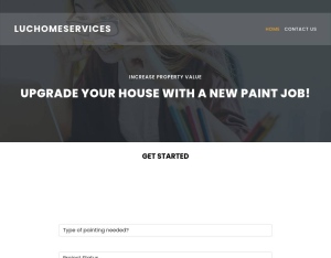 Painters - LucHomeServices.Com - Owned & Operated 落地頁