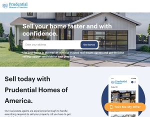 Prudential Homes of America - US - CPL landing page