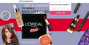 US-L'oreal-CPL-SOI(NET30) landing page