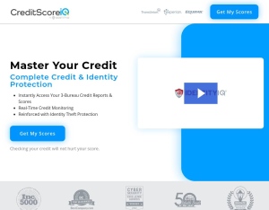 CreditScoreIQ 落地頁