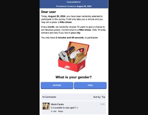 Rewardis Multigeo Nike Sneakers (Android) · Facebook&Instagram Traffic · SOI registration
