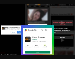 Safe Proxy Browser Android Prelander