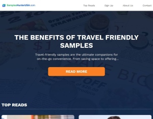 Free Samples (Social) - Gift Box landing page