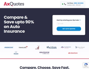 AxQuotes - US - CPL landing page
