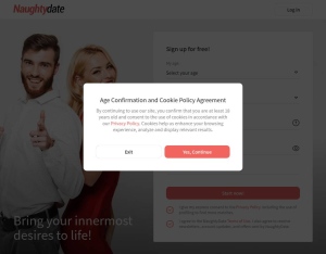 NaughtyDate · Desktop & Mobile
