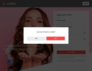Quickflirt · Desktop & Mobile