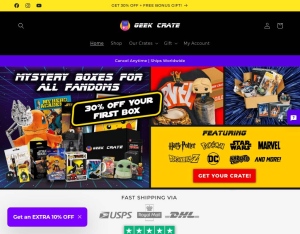 Geek Crate · GB, Sport & Hobby