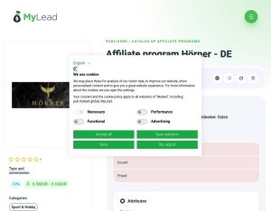 Hörner · DE, Sport & Hobby