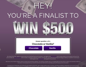 Everyday Chance $500 Gift Card SOI · US [] CPL
