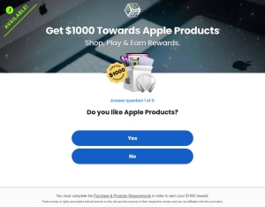Enter to Win $1,000 Apple Prize