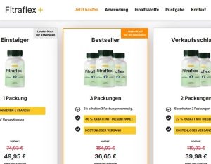 Fitraflex+ Apple Pay/PayPal/Google Pay