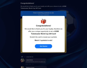 Win a 2026 World Cup Gift Card