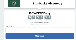 My Daily Surge $1000 Starbucks