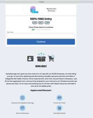 My Daily Surge $1000 Mystery Box