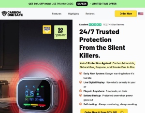 CarbonOne · Monoxide Detector · BOGO · $59.99