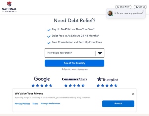 National Debt Relief 20k US CPA Non Incent