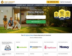 First Premier Home Warranty · Non Incent