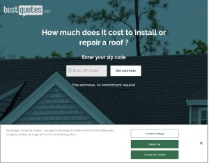 BestQuotes Roofing · Email traffic only