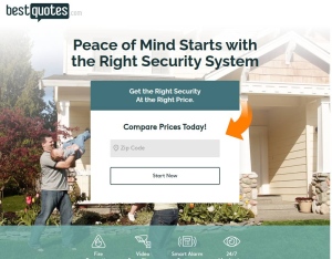 BestQuotes Home Security · Email traffic only