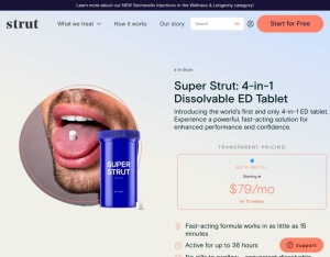 Strut Health · Men's Sexual Health · Super Strut