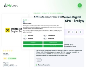 Raiffeisen Digital Bank · refinansowanie CPO · kredyty konsolidacyjne · PL, Business, Loans, Short term loans, Long term loans, loan, money, credit