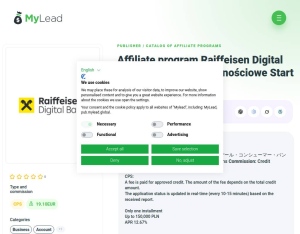 Raiffeisen Digital Bank · Konto Oszczędnościowe Start 4,5% · PL, Business, Account, Savings account, bank, finance