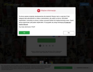 SnapDate · SOI Responsive