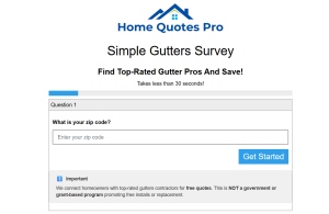 HomeQuotesPro · Gutters