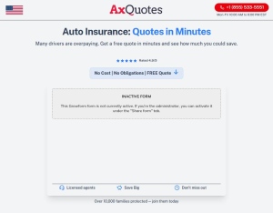 AxQuotes Auto Insurance