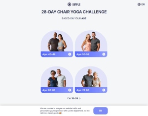 Simple App · Chair Yoga