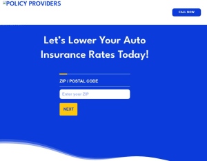 Policy Providers AUTO INSURANCE · VPN Blocked