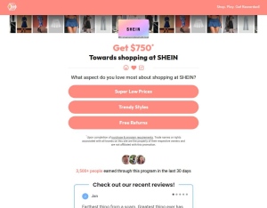 Flash Poll · Dynamic · Shein · Non-Incent