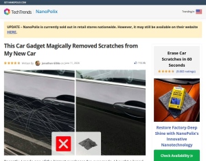 ! NEW OFFER · NanoPolix Nano Car Cloth · Advertorial (Social,Banner,Native,Push,SEO,Search,Brand Bidding)