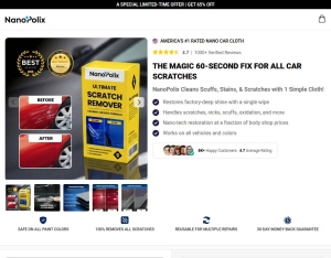! NEW OFFER · NanoPolix Nano Car Cloth · DTC (Social,Banner,Native,Push,SEO,Search,Brand Bidding)