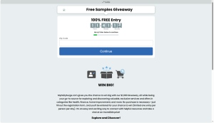 My daily surge · Free Samples Giveaway · Social · US SOI_333