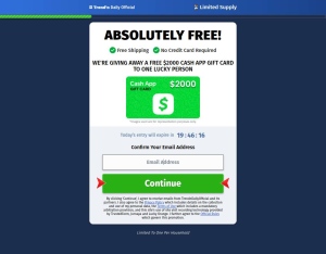 TrendNDaily · CashApp 2000 USD · CPL SOI