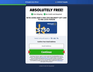 TrendNDaily · Walmart 2000 USD · CPL SOI