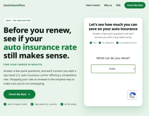 US Save On Auto Plans · Car Insurance short form (Non Incent) CPL · VPN blocked