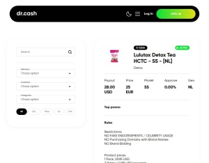 Lulutox Detox Tea HCTC