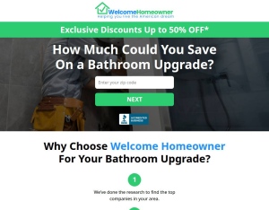 Welcome Homeowner · Bath Social Lead Gen Campaign