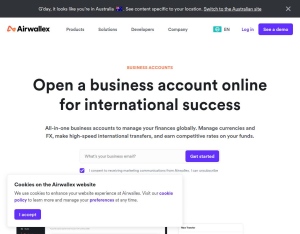 AirWallex · First Transaction