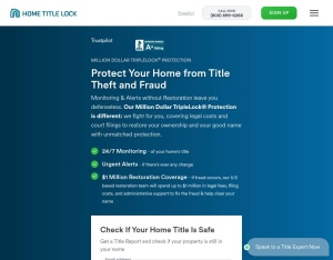Home Title Lock · 30 day free trial (SOCIAL ONLY)