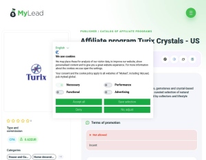 Turix Crystals · US, House and Garden, Home decoration, Accessories and additions, Jewelry, Services, Esoteric, shop, gift
